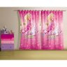 Cortina com ilhós Barbie Portal Secreto Com 2 peças | Lepper - 1