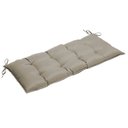 Ver imagem 1 de Almofada Assento Para Banco Futton 110x45cm - Bege FASTLAR Almofada para Banco