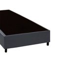 Ver imagem 2 de Cama Box Solteiro Blindado Solteirão Estrutura em Madeira Sintético Cinza Homequeen