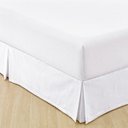Ver imagem 1 de Saia Cama Box Viúva/ Solteirão Branca| Abdouni
