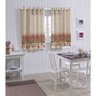 Cortina Para Cozinha 260X140 Spazio Biscoito de Natal | Bella Janela - 1