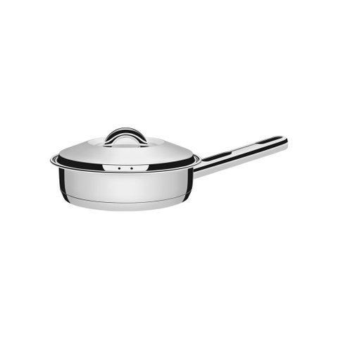 Frigideira Tramontina em Inox com Tampa e Cabo 20 Cm 2,1 L