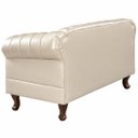 Ver imagem 4 de Namoradeira Chesterfield Duque 2 Lugares em Corano Bege