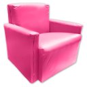 Ver imagem 2 de Poltrona Infantil Sofazinho Reforçada Decoração Modelos Pink Liso