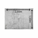 Ver imagem 3 de Tapete para Quarto ,sala ,escritório 1,50 X 2,50 Pelo Macio.:prata