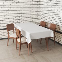 Toalha Mesa Plástica Térmica Linho Branco 10 12 Lugares 3,00 - 3