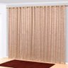 Cortina Blackout com Cetim Amassado 2 x 1,8M | Sultan - Bege - 1