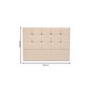 Ver imagem 3 de Cabeceira de Cama Box Adriana Quen Size 160X Veludo:Veludo Bege