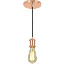 Ver imagem 2 de Kit 3 Pendente Tubo Cilindro Nordic Cobre