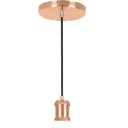 Ver imagem 3 de Kit 3 Pendente Tubo Cilindro Nordic Cobre