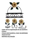 Ver imagem 2 de Kit 4 Peças Organizadores para Banheiro:bege