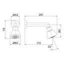 Ver imagem 5 de Chuveiro Docol Bonnaducha 232606 Cr