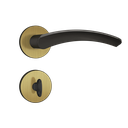 Ver imagem 1 de Fechadura Stam Banheiro 823/13 Roseta Redonda Oxidado E-coat