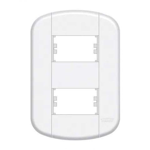 Placa Blanc Mais 02 Modulo 4x2 - Fame