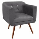 Ver imagem 3 de Kit 2 Poltronas Decorativa Julia Suede com Strass D'Rossi