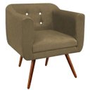 Ver imagem 3 de Kit 2 Poltronas Decorativa Julia Suede com Strass D'Rossi