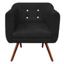 Ver imagem 2 de Kit 2 Poltronas Decorativa Julia Suede com Strass D'Rossi