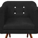 Ver imagem 4 de Kit 2 Poltronas Decorativa Julia Suede com Strass D'Rossi
