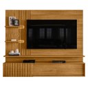 Ver imagem 1 de Bancada Suspensa Atena Tvs até 65” Cumaru 286039 Madetec