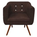 Ver imagem 2 de Kit 2 Poltronas Decorativa Julia Suede com Strass D'Rossi
