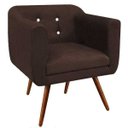 Ver imagem 3 de Kit 2 Poltronas Decorativa Julia Suede com Strass D'Rossi