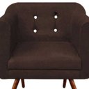 Ver imagem 4 de Kit 2 Poltronas Decorativa Julia Suede com Strass D'Rossi