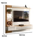 Ver imagem 3 de Painel Vegas Intense para Tvs até 60 Polegadas com Espelho Movelove