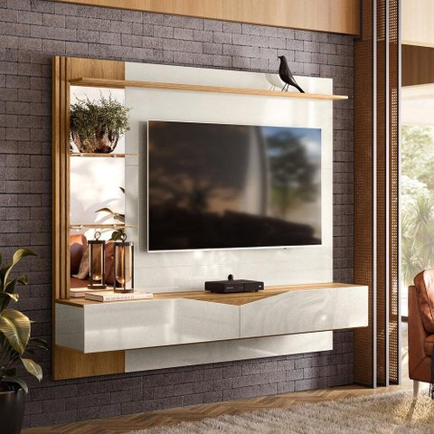 Painel Vegas Intense para Tvs até 60 Polegadas com Espelho Movelove