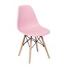 Cadeira Charles Eames Eiffel Dkr Wood - Design - Rosa - 1