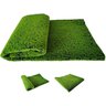Placa Tapete de Musgo Verde Artificial Decoração 100cm - 1