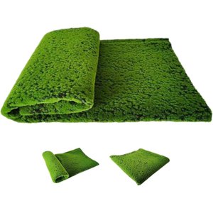 Placa Tapete de Musgo Verde Artificial Decoração 100cm