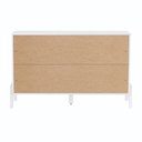 Ver imagem 4 de Cômoda 6 Gavetas Veneza em Madeira Branco 119x40x76 cm Marin