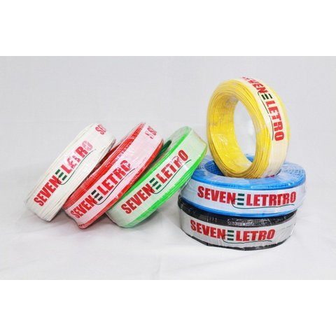 Fios Elétricos Antichamas Flexível 1,5 Mm 100 Metros Amarelo