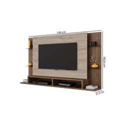 Painel Suspenso Malbec para TV 55 4 Prateleiras - Malte - 4