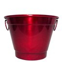 Ver imagem 1 de Balde de Gelo e Cerveja Térmico em Alumínio 6,5L Bbq - Vermelho Red