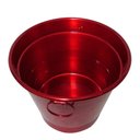 Ver imagem 2 de Balde de Gelo e Cerveja Térmico em Alumínio 6,5L Bbq - Vermelho Red