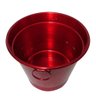 Balde de Gelo e Cerveja Térmico em Alumínio 6,5L Bbq - Vermelho Red - 2