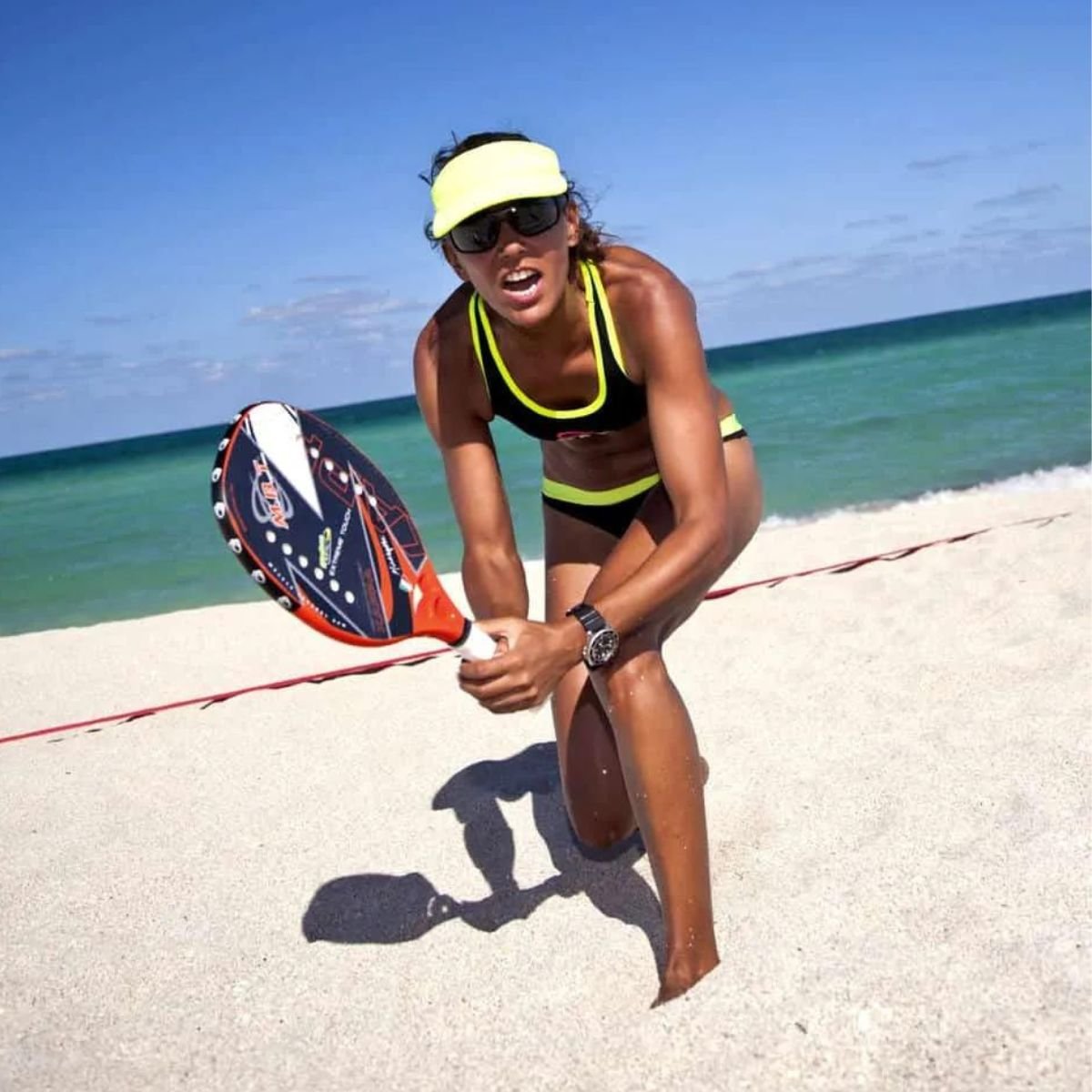 Overgrip Shark Branco Raquete Beach Tennis Padel 10 Un - 5