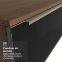 Ver imagem 7 de Rack Suspenso para Tv até 80 Polegadas 218 Cm 2 Portas Rustic/preto Lux Madesa