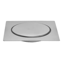 Ver imagem 2 de Ralo Click Inteligente P/ Piso + Porta Grelha Cromado 15x15