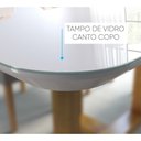 Ver imagem 4 de Conjunto Sala de Jantar 6 Lugares Mesa Munique e Cadeiras Imperatriz Veludo
