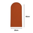 Ver imagem 3 de Cabeceira Nuvem Estofada King Size 10 Placas em Suede 45cm:terracota