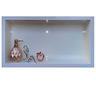 Nicho para Banheiro em Porcelanato Polido Branco 60x32cm - 1