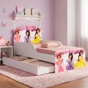 Ver imagem 2 de Mini Cama com Cama Auxiliar MDF 153x79 cm Decmade