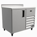 Ver imagem 1 de Balcão de Serviço Refrigerado Venâncio Aço Inox 1m Controlador Digital de Temperatura 220v