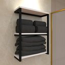 Ver imagem 2 de Toalheiro para Banheiro Mdf Branco