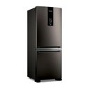 Ver imagem 3 de Geladeira Brastemp Inverse Frost Free 447l com Smart Flow e Fresh Box Preta Bre57fe - 220v