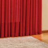 Cortina Amore 2m x 1,80m Para Varão Simples Vermelho - Valle Enxovais - 3