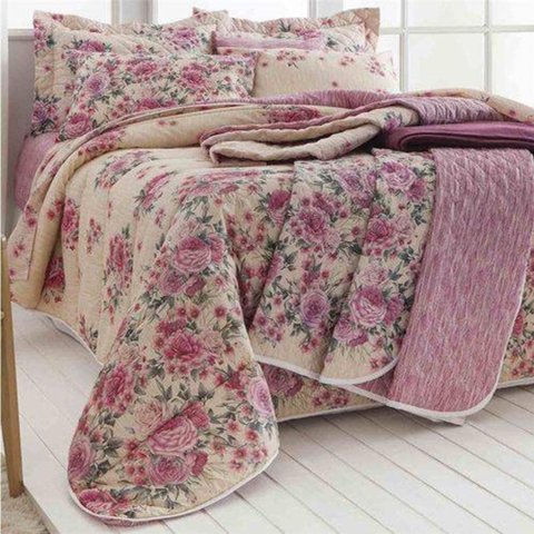 Jogo de Cama Queen 250x240cm Helena 140 Fios Realce Premium