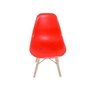 Cadeira Eiffel Charles Eames em Abs com Base de Madeira Dsw - Facthus - 2